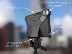 iPad 2 Movie Mount System with Wide Angle Lens