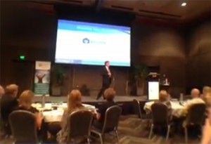 Todd Breen speaking at the Leading Property Managers of Australia LPMA Forum