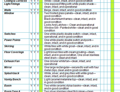 pcr condition report property sample example reports transcription service