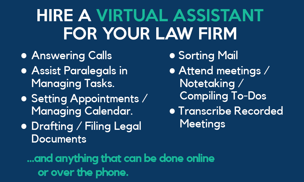 Hiring a VA for your law firm