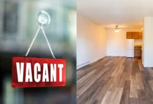 a property that's vacant