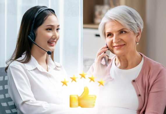 glowing reviews for providing excellent virtual assistance services