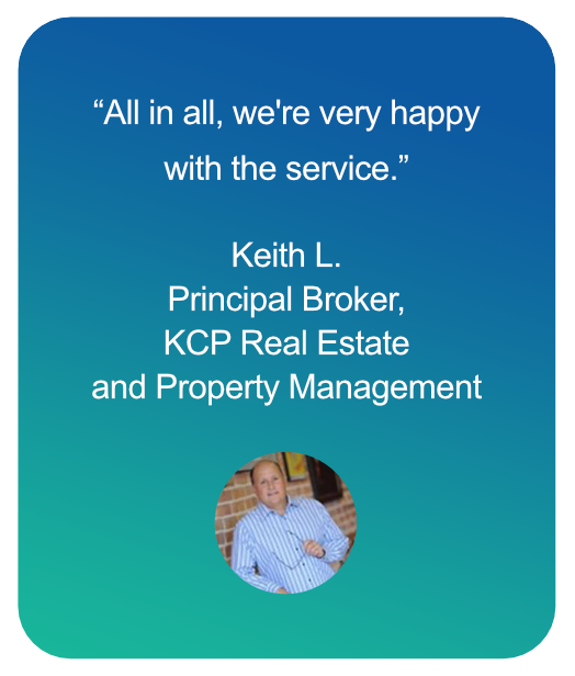 Keith testimonial - All in all, we are very happy with the service.
